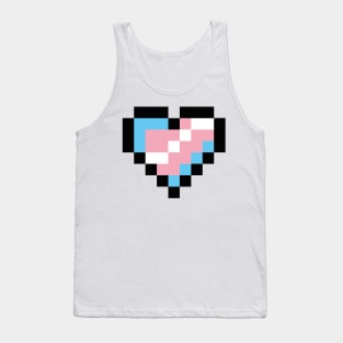 Trans heart Tank Top